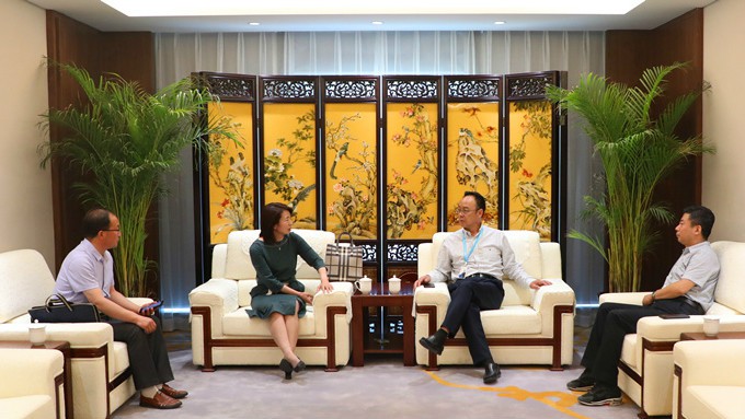 定西市委常委、宣傳部長陳月芳一行 到集團公司推介洽談合作項目